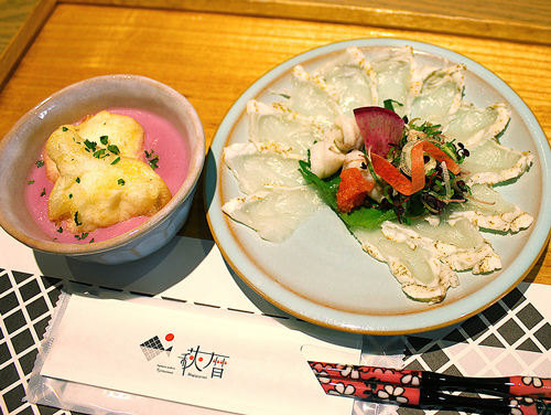 桜ふぐのタタキ、桜ふぐのフリット